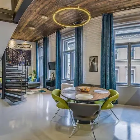 Apartment Captivating Design Loft In The Pulsing Center Budapest